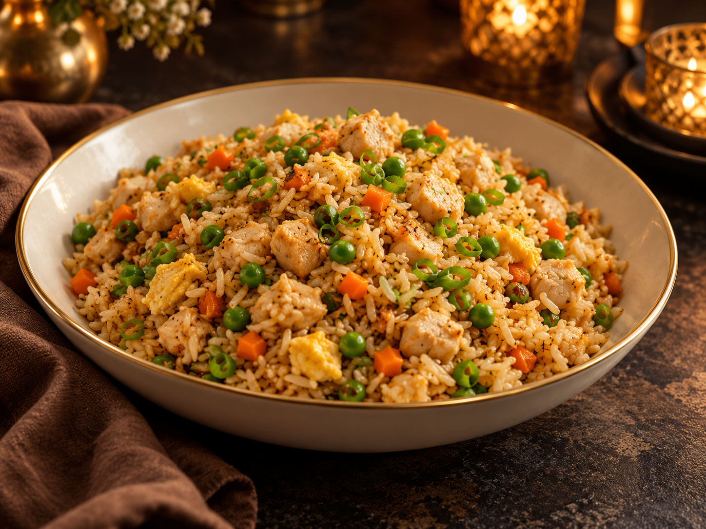 Chicken Fried Rice — sample presentation
