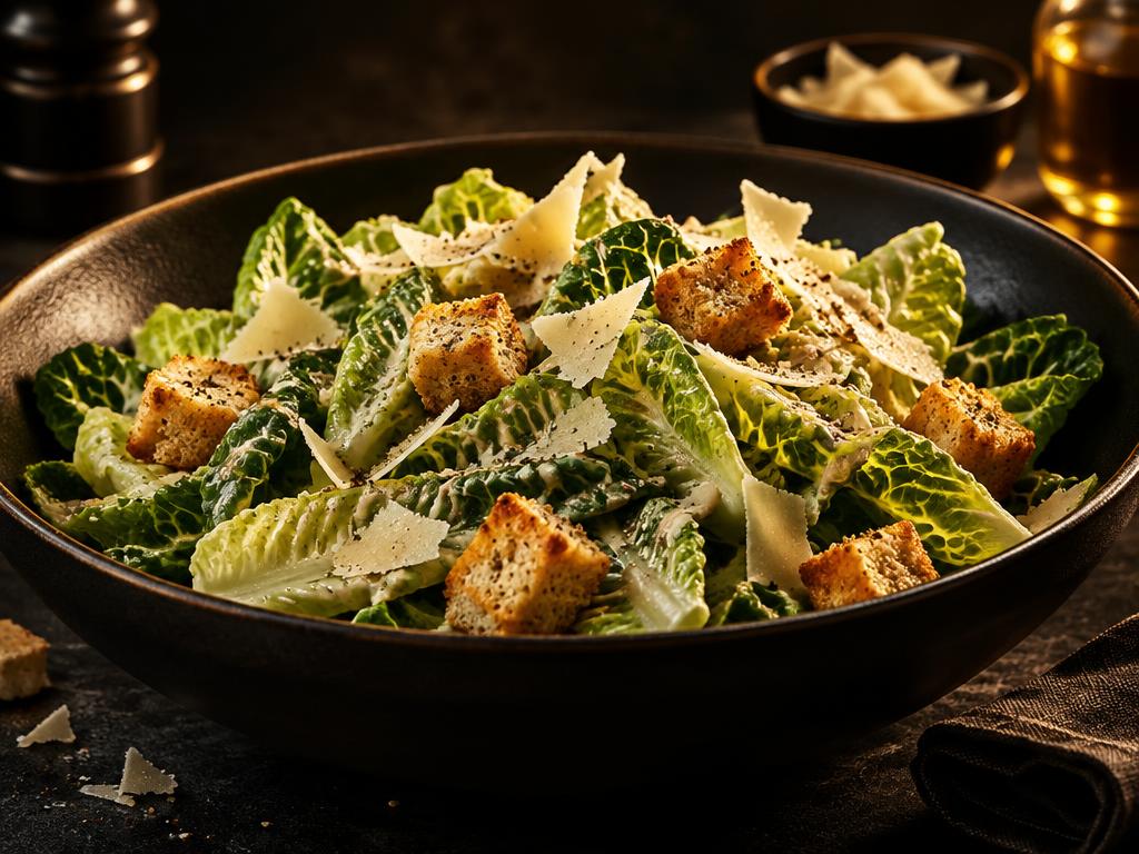 Classic Caesar Salad — sample presentation
